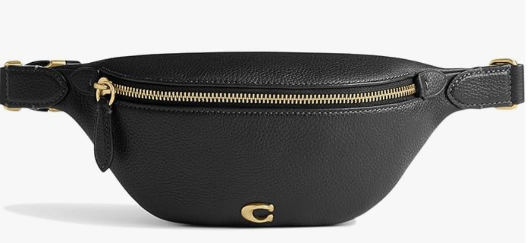 50% off Coach Women’s 100% Leather Belt Bag + Free Shipping!